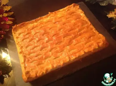 Капустный пирог с сыром