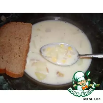 Сырный суп Чаудер