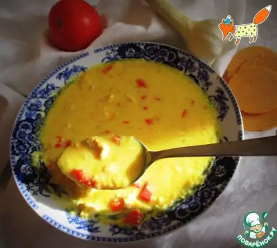 Суп сырно-кукурузный "Намёк на Мексику"