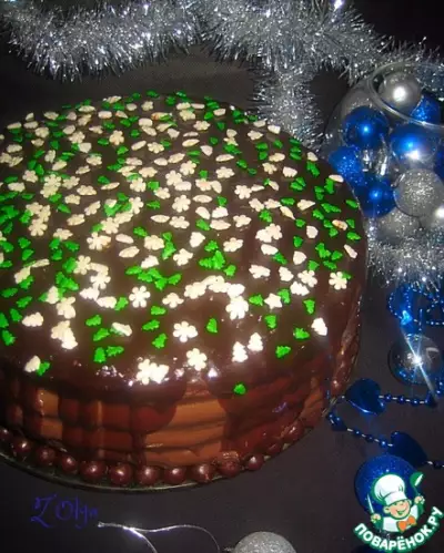 Торт "Новогоднее настроение"