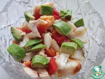 Классный салат из авокадо