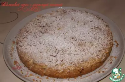 Малиновый пирог с хрустящей посыпкой
