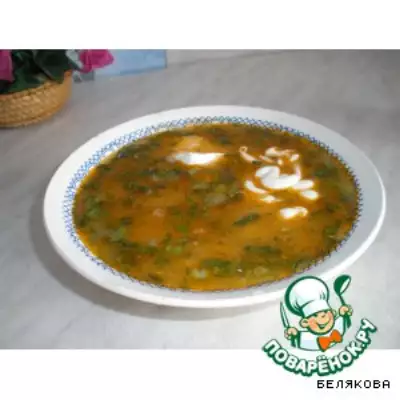 Окрошка на рассоле или холодный рыбный суп