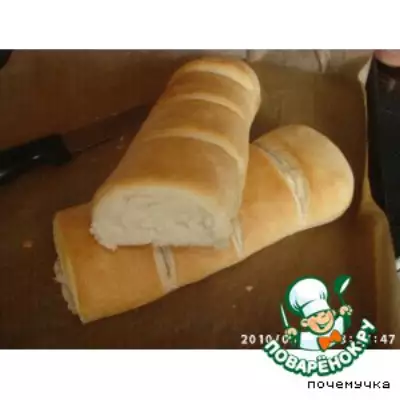 Белый Слоеный Хлеб