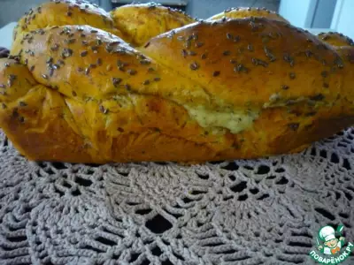 Томатный хлеб "Вертунчик" с сыром