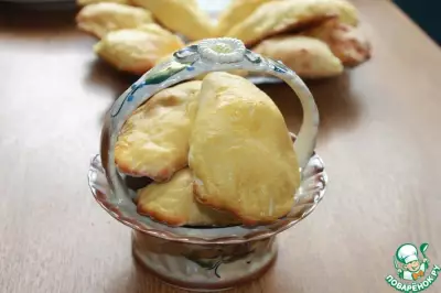 Пирожки с картофелем и творогом