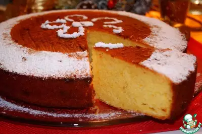 Новогодний греческий пирог "Василопита"
