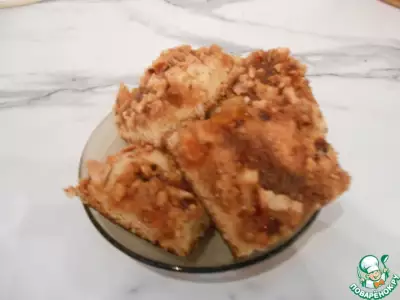 Пирог с вареньем по типу каракум