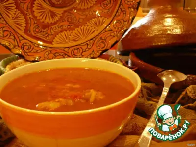 Марокканский суп харера