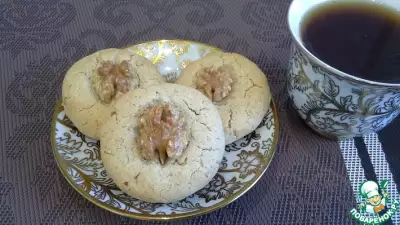Гречневое печенье с медом и орехами