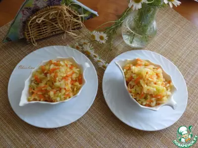 Капустный салат из советских времён