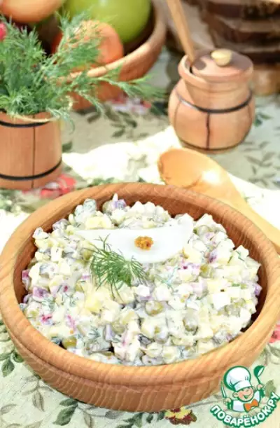 Луковый салат "Чиполлино и К"