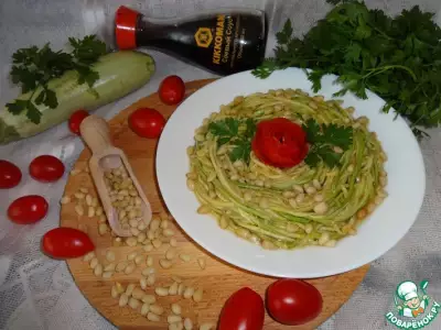 Кабачковые спагетти