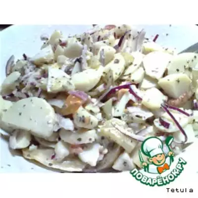 Картофельный салат от Хаи
