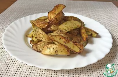 Картофель по-деревенски в духовке