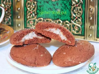 Печенье шоколадное «Баунти»