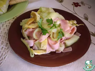 Огуречный салат "Сюрприз"