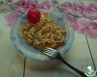 Рис с грибами в сливочном соусе