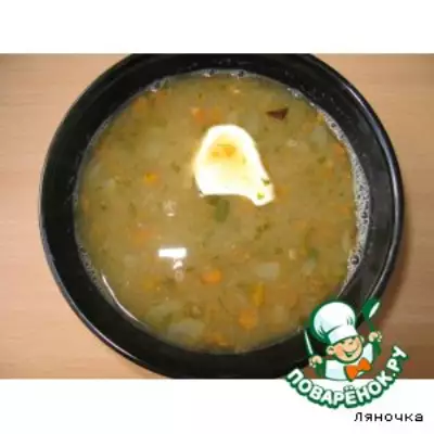 Гороховый суп "Быстрый"