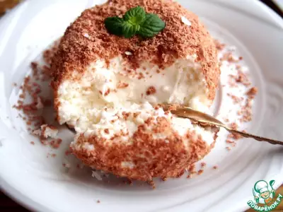 Десерт "А-ля кокос" фото