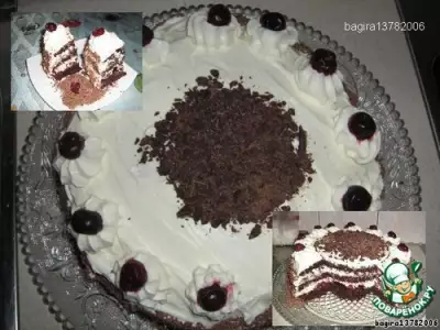 Торт "Черный лес" или Шварцвальдский торт