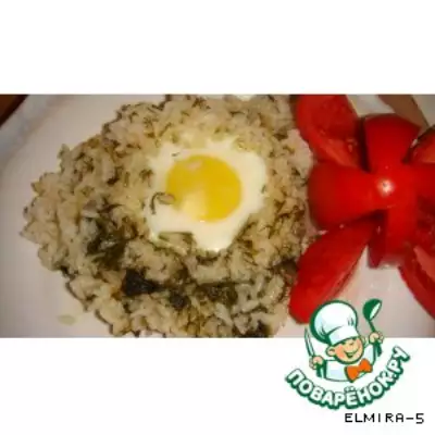 Яичница с рисом