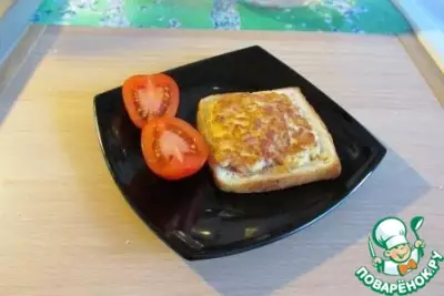 Омлетный бутерброд