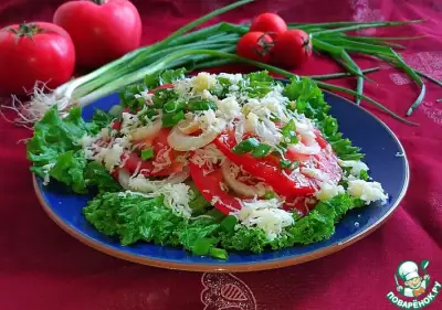 Салат из помидоров сальвадор