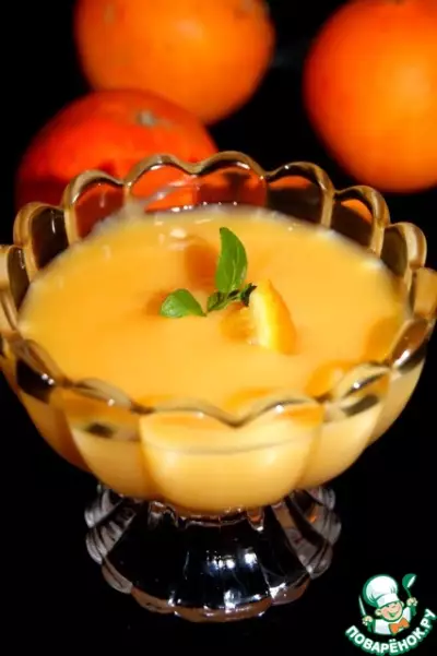 Апельсиновый крем-курд с ароматом бергамота