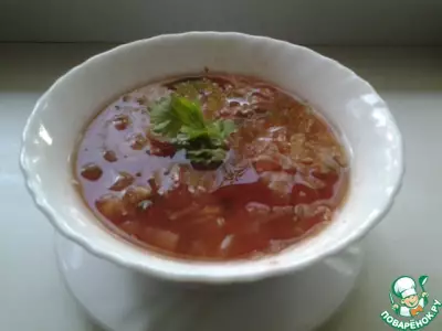Томатный суп "50 ккал"