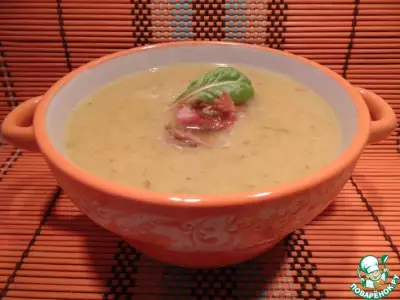 Чечевичный суп-пюре с бататом