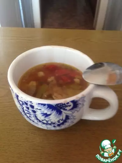 Овощной суп "Минестра"