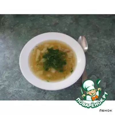 Суп гороховый с беконом