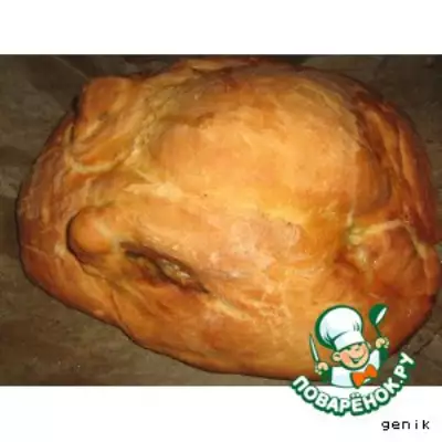 Курица в хлебной корочке