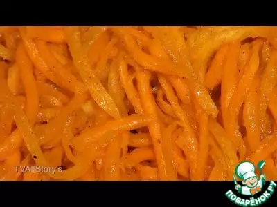 Правильная морковь по-корейски