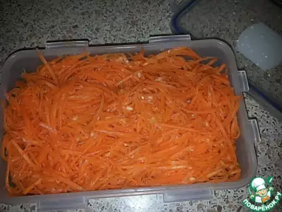 Морковка по-корейски "Морковча"