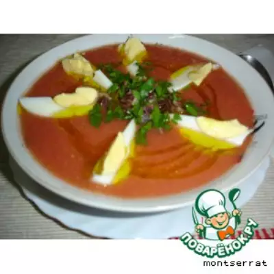 Холодный томатный суп "Сальморехо"