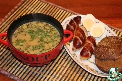 Традиционный польский суп "Журек"