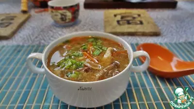 Китайский кисло-сладкий суп