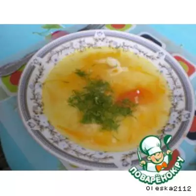 Суп "Курочка Ряба"