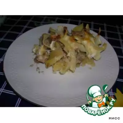 Картофель с мясом "По-капитански"