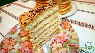 Торт "Рыжик по-деревенски"