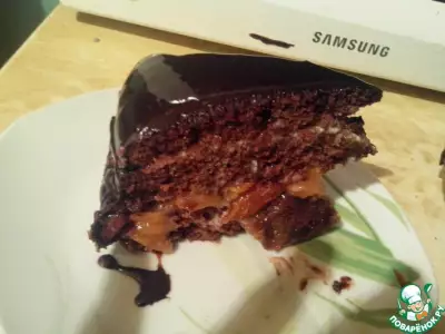 Домашний шоколадный торт "Гигант"