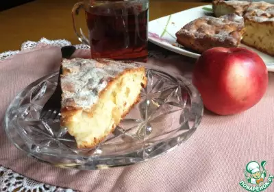 Яблочный пирог с имбирём