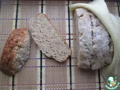 Домашний хлеб с салом