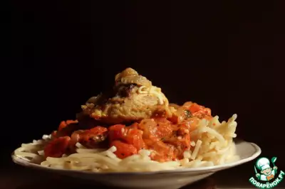Помидорная заправка для спагетти