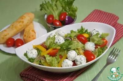 Салат с фетой по-гречески