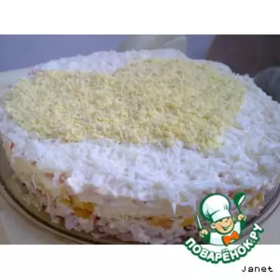 Торт-салат Амурный
