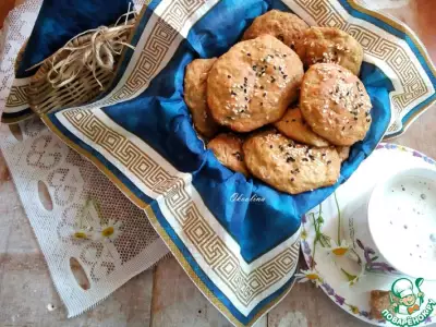 Овсяное печенье с добавлением кабачка