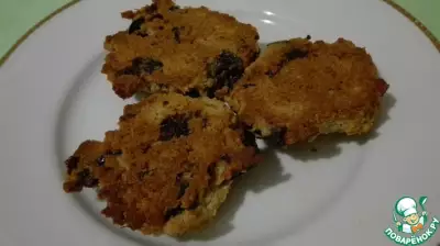 Овсяное печенье с изюмом и черносливом